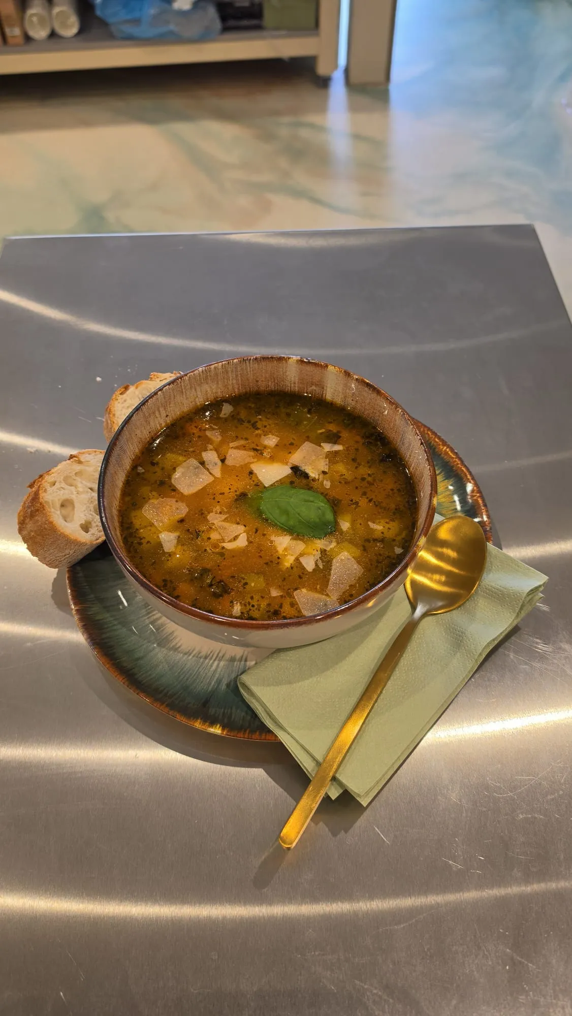 Cremige hausgemachte Suppe